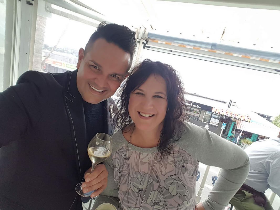 Gordy and Sharon together